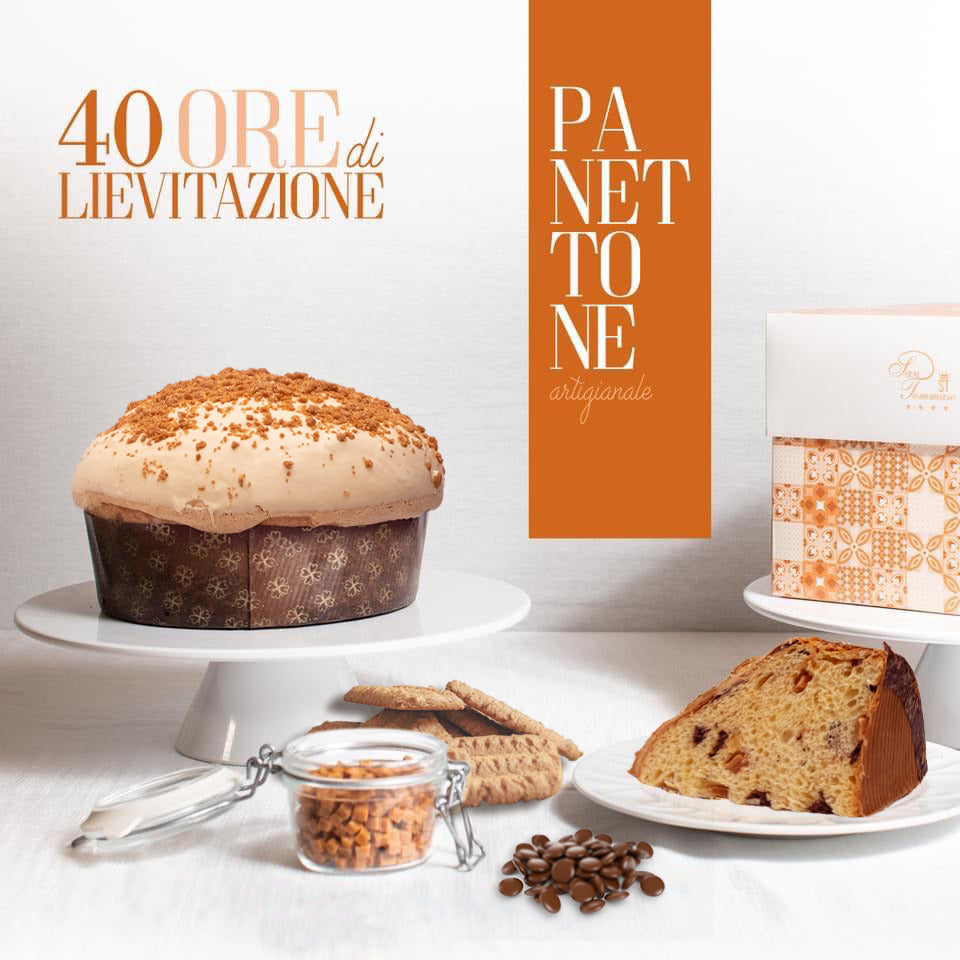 Panettone artigianale “Speculoos e Caramello”