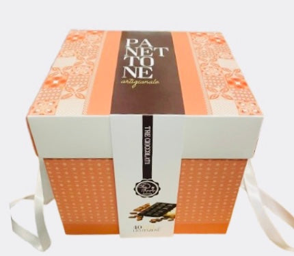 Panettone artigianale  “3 Cioccolati”