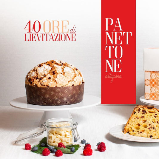 Panettone artigianale “Cioccolato bianco e frutti di bosco”